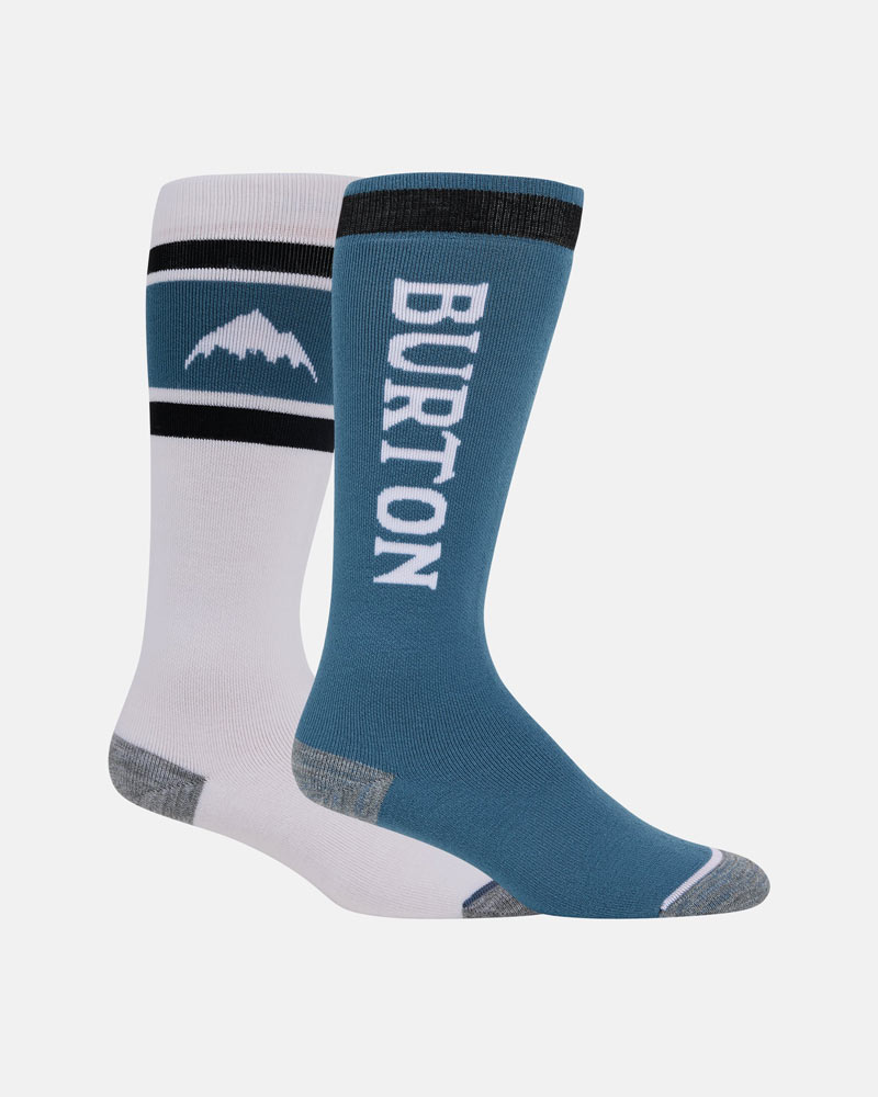 2324 BURTON WMS Weekend Midweight Socks (2 Pack)-Slate Blue (버튼 여성 위크엔드 미드나이트 스노우보드양말)