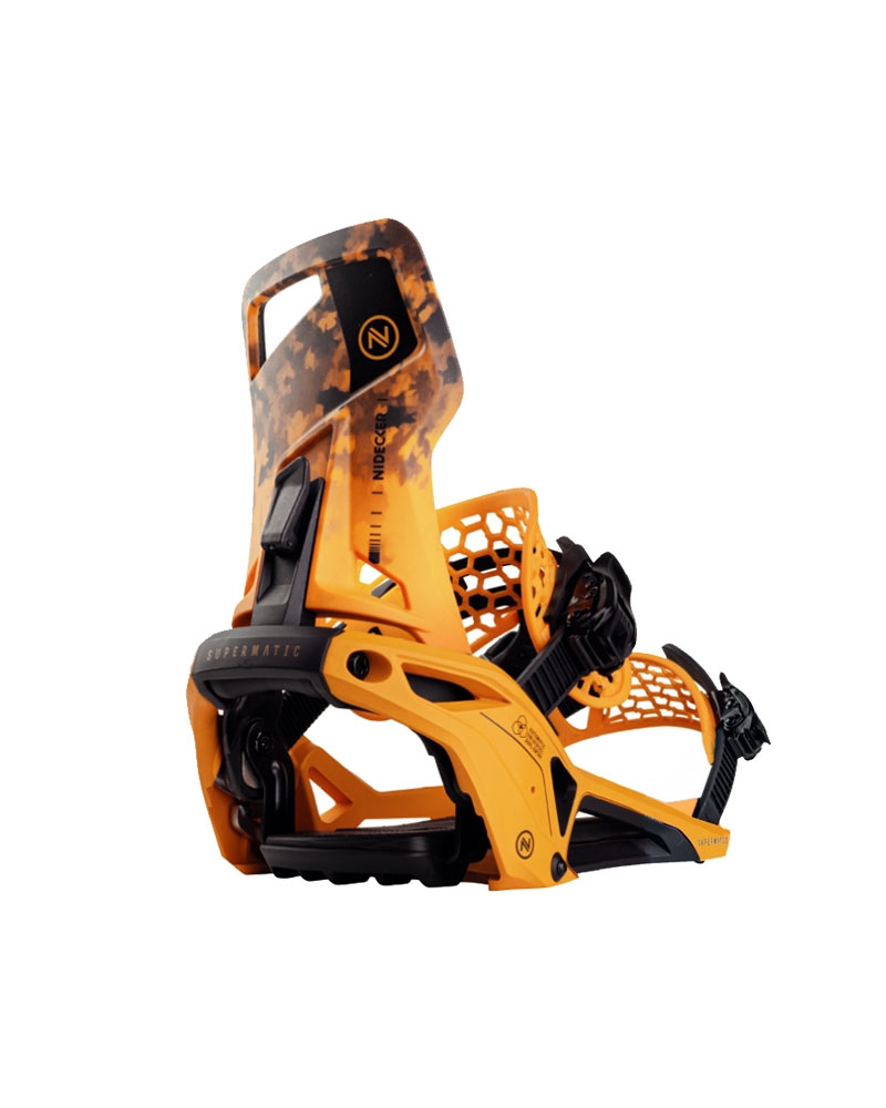 2425 Nidecker Supermatic Snowboard Binding-Dune Orange (니데커 슈퍼매틱 스노우보드 바인딩)